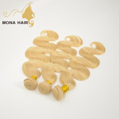 China Body Wave Most Hot Selling Cambodian Body Wave Hair Color 613 Blonde Cambodian Weft for sale