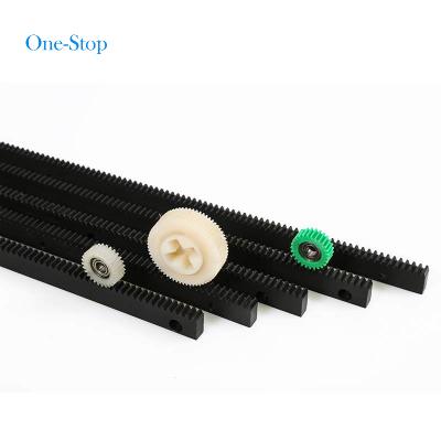 China Hotels plastic rack and high performance custom gear sets pom sliding door rack for sale