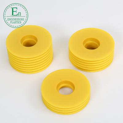 China Machine transmission parts direct pulley nylon wear resistant plastic pulley supply large diameter wear resistant low noise nylon wheel for sale