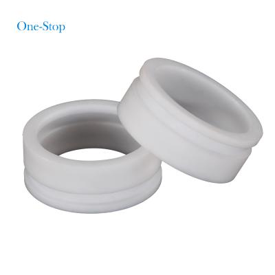 China Labyrinth Bush Sleeve CNC Single Long Life High Wear Resistance Polymer Low Friction Polymer Low Friction Bushing Plastic Bushing for sale