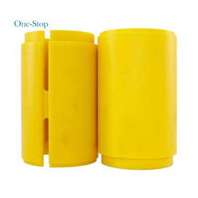 China Long working life low friction high performance plastic custom ptfe bush lower friction ptfe bushing for sale