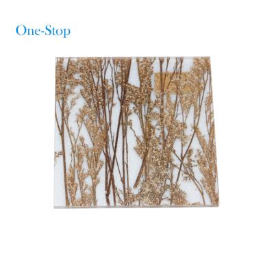 China Decoration Widely Extrude Sandwich Sheet Pattern Acrylic Resin Panel Custom Model Acrylic Artificial Stone for sale