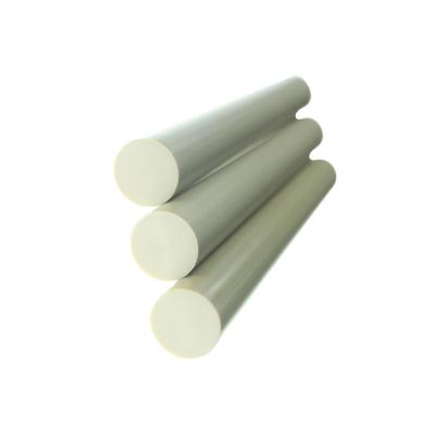 China High Density Material Plastic Natural PEEK Virgin Material Construction PEEK Virgin Material Round Stick Bar High Density Natural PEEK Rod for sale