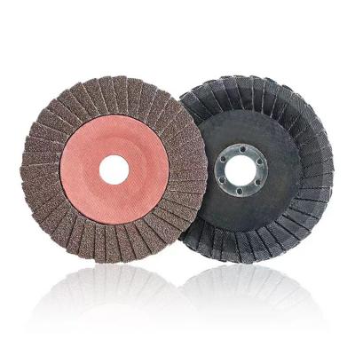 China Object Edges Factory Supply Flap Disc Wheel Fin Polishing Grinding Disc Cutting Grinding Wheel For Stainless Steel Metal for sale