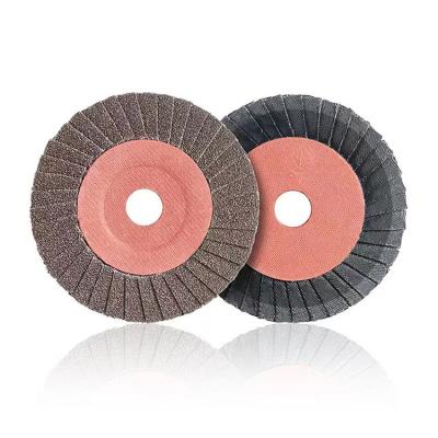 China Object Edges Polishing Professional Factory Made Abrasive Tools Flap Disc For Metal Stainless Steel Fin Polishing Disc for sale