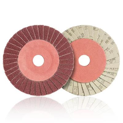 China Workpiece Edges Metal Disc Angle Grinding Wheels Flower Shape Soft Flap Polishing Polishing Disc From Factory Wholesale Price for sale