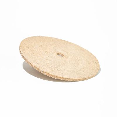 China Metal Surface Finishing Tool Cotton Cloth Wheel Abrasive Polishing Grinding Buffing Wheel For Metal Wood Stainless Steel for sale