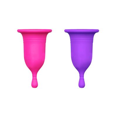 China Menstrual period 100% silicone reusable menstrual cup menstruation cup private label female medical lady copa for sale