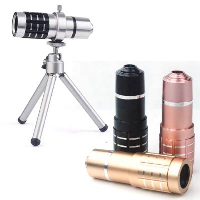 China The Good Quality 12X Zoom Telephoto Lens For Smart Phone 4 Colors AVS-MP12X for sale