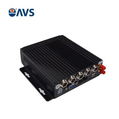 China Professional H.265 1080P/720P HD 4CH DVR 4 Channel Real Time Mobile Video Recorder MDVR AVS-MD204 for sale