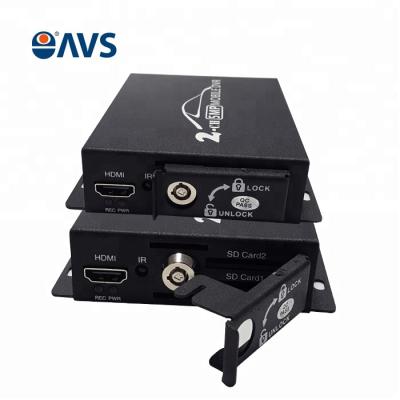 China 2CH HD Mini MDVR Vehicle Surveillance System Support AHD 5MP 100mm x 98mm x 28mm for sale