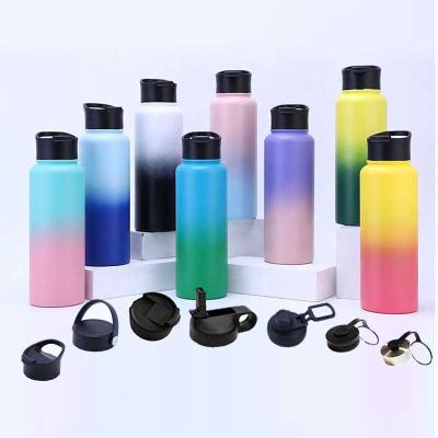 China 32oz Stainless Steel Sustainable Water Bottle Double Wall Vacuum Insulated Sports Water Bottle Flask for sale