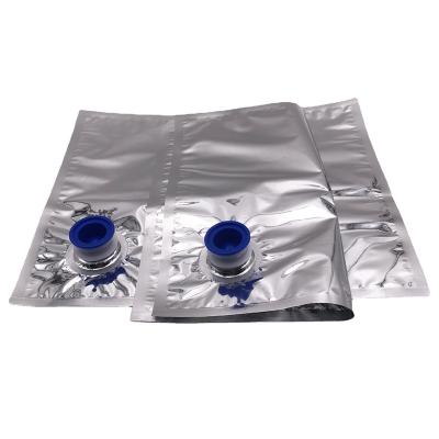 China Custom Liquid Valve 1-220L Liquid Valve Apple Juice Coffee Wine Aluminum Foil Bib Aseptic Plastic Bag Recyclable In Box for sale