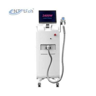 China 2400w high power 808nm ice diodo laser hair removal 808nm diode diode laser 808 for beauty salon for sale