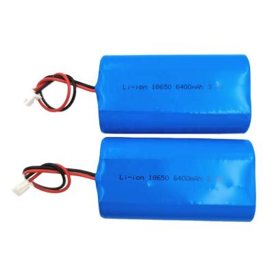 China LED Light OEM Akku 3.7v 6400mAh 18650 Lithium 1S2P Li-Ion Battery Pack For Home Appliance for sale