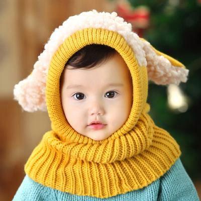 China 2019 COMMON Baby Hat Winter Baby Knitted Hat Knitted Baby Hat for sale