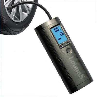 China Inflatable Tools for Rechargeable Tire Inflator Rechargeable Cars Compressor Digital Cordless Portable Car Tire Pump for Car Bicycle Balls for sale