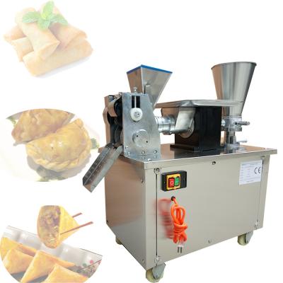 China Hotels Automatic Samosa Machine Spring Roll Empanada Maker 110v/220v Dumpling Gyoza Gyoza Wonton Making Machine for sale