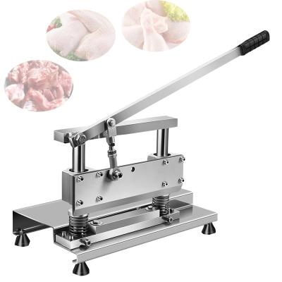 China Manual Vegetable Processing Plant Bone Cutting Machine Household Bone Saw Machine For Bone Raw Fish Chicken Meat Sawing Cutter for sale