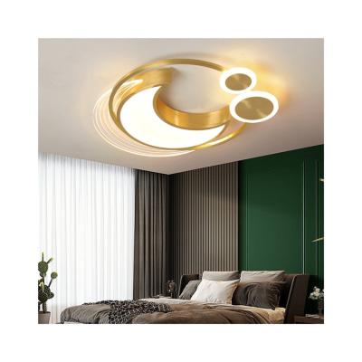 China Fashion LED Ceiling Lamp Outdoor Mounted Luxury Modern Gold Golden Lighting for sale