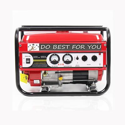 China Small Generator Supply Electric Power China JC 3kw 3000w GX210 Super Silent Petrol Gas Gas Generators Portable Small Power Generators for sale