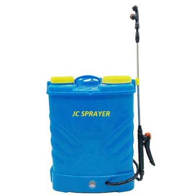 China Taizhou JC High Quality Jet Battery Powered Pump Agriclture Sprayer and Garden Sprayer 16L 18L 20L 12V Rechargeable Backpack Sprayer for sale