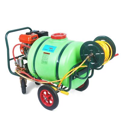 China High Efficient China JC 160L 160 Liter Cart Sprayer Farmland Pesticide Petrol Gasoline Agricultural Mist Sprayers for sale