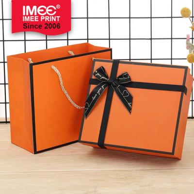 China IMEE Recyclable Luxury Custom Packaging Gift Boxes Logo Printed Recycled Cardboard Paper for sale