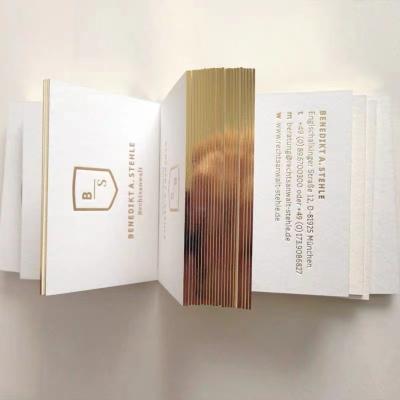 China Custom Europe IMEE Gold Foil High End Business Thank You Card High Quality Card Bundle Printing For Birthday Wedding Holiday Greeting Card for sale