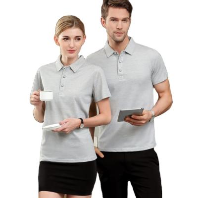 China Custom Anti-Wrinkle Golf Polo Shirt For Men Women Breathable Luxury Polo Shirt for sale