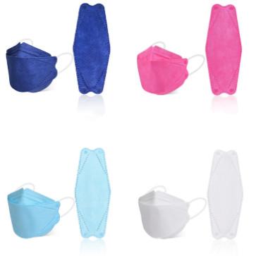 中国 SJ mask manufacturers korean 3d fish shape protective head loop face mask kf94 premium disposable 4ply color facemask kf94 販売のため