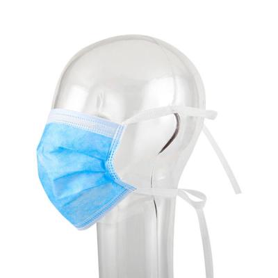 China SJ van het Gezichtsmasker van Ce EN14683 Medische het Type IIR Veiligheid 3 vouwband op Facemask-het Ziekenhuis Artsenverpleegster Disposable Surgical Mask Te koop