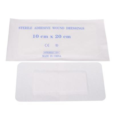 China SJ Soft Medical Non-Woven Dressing Wound Waterproof Adhesive Breathable Surgical Transparent Wound Dressing for sale