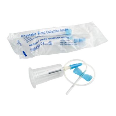 中国 SJ Medical Safety Butterfly Vacuum Needle Multiple Sample Blood Collection Needle with Needle Holder 販売のため