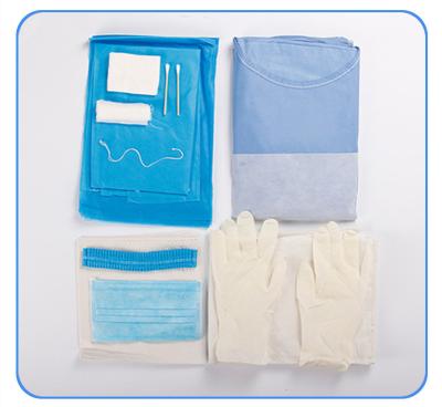 中国 SJ Disposable Gynecological Pack Surgery Medical Drape Emergency Mama Safe Birth Baby Delivery Kits 販売のため