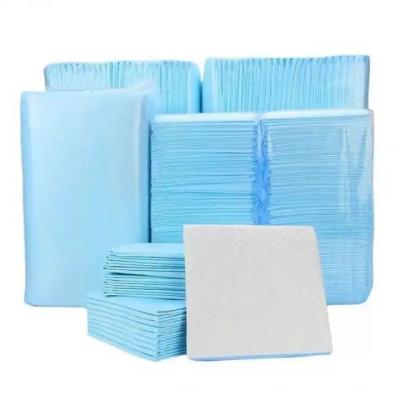 中国 SJ Absorbent Fluff Protective Bed PEE Pads Chucks Pads Disposable Underpads Incontinence Chux Pads 販売のため