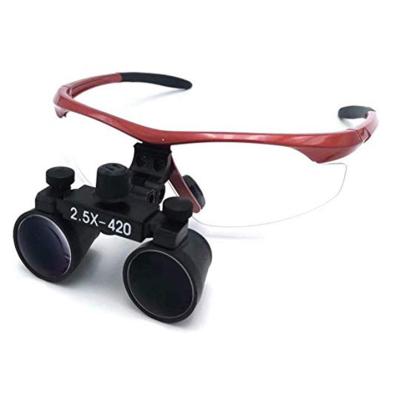 China SJ Medical Loupe Equipment High Quality Cheap Price 2.5X Dentist Binocular Googles Magnifier Surgical Dental Loupes zu verkaufen