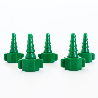 Κίνα SJ Christmas Tree Style Oxygen Connectors Straight Swivel Y and Swivel Nipple For O2 Tubing προς πώληση