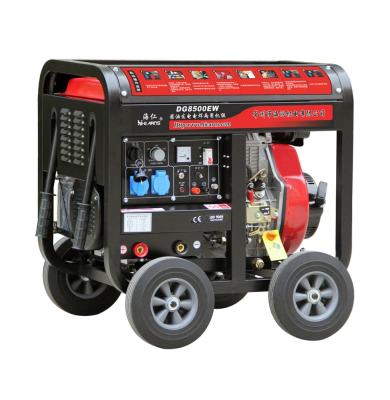 China Head Welding Portable 200A Air Cooled Generator Diesel Welding Machine Price for sale