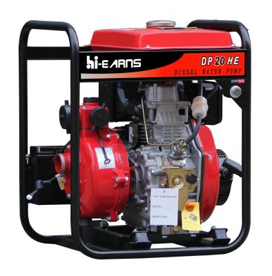 China Other 2 inch high pressure water pump with 10hp diesel engine for sale