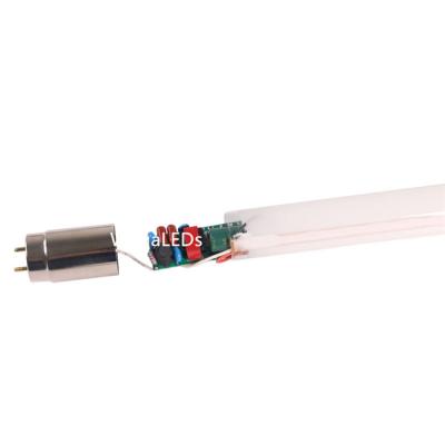 China Office Guzhen factory OEM ODM 120lm/w glass tube light 1200mm 4ft T8 18w led tube t8 4000k for sale