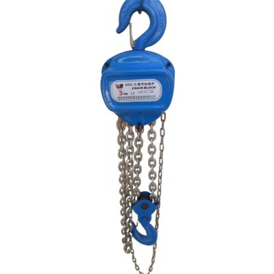 China Hand Crane Manual Chain Hoist Hook Block HSZ-C Crane WeiLi Manual  Hoist for sale