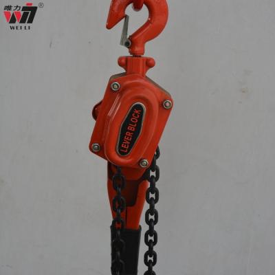 China Other High Quality 3 Ton T1 Kg 750 Kg 2 Meter 250 5 Ton Proof Hand Lever Pulley Chain Block Crane 5 Ton for sale