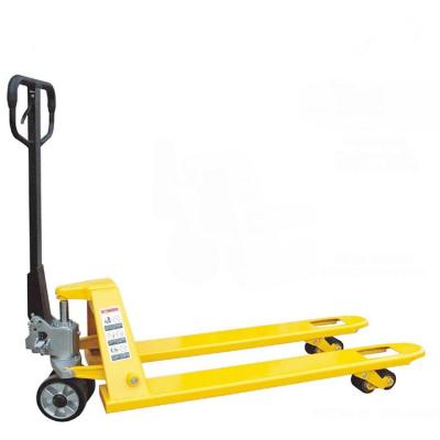 China Durable Hydraulic Hand Pallet Trucks Transnational Manual Hydraulic Lifting Pallet Truck for sale