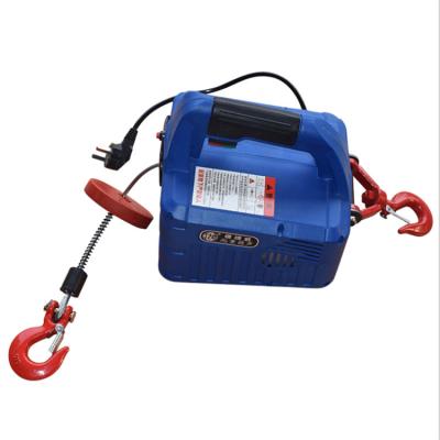 China Electric Goods Factory Price 500kg Wire Rope Traction Portable Hoist Crane for sale