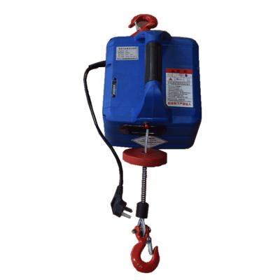 China Professional Steel Wire Winch Lifting Goods Building Chain Type Mini Electric Wire Rope Hoist for sale