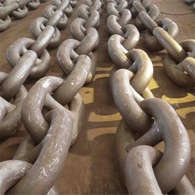 China Marine Cast Stud Link Anchor Chain Mooring with Snag Device for sale