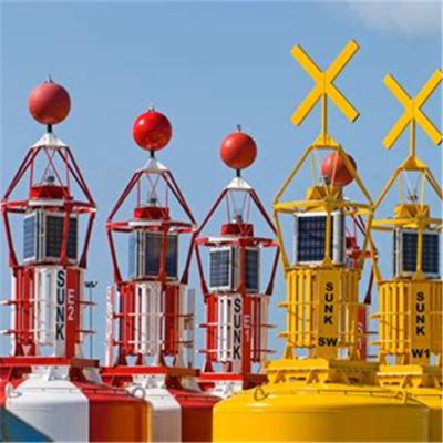 China FRP/steel/polyurea Marine Floating Navigation Buoys for Sale for sale