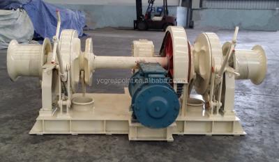 China GENERAL CARGO VESSEL Electric Combined Mooring Boat Anchor Winch for sale