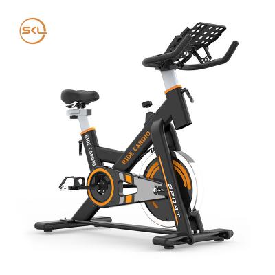 China Home Use SKL-5104 Indoor Bicycle Exerciser Stationary Spinning Bike With App And Screen Auto Adjust for sale